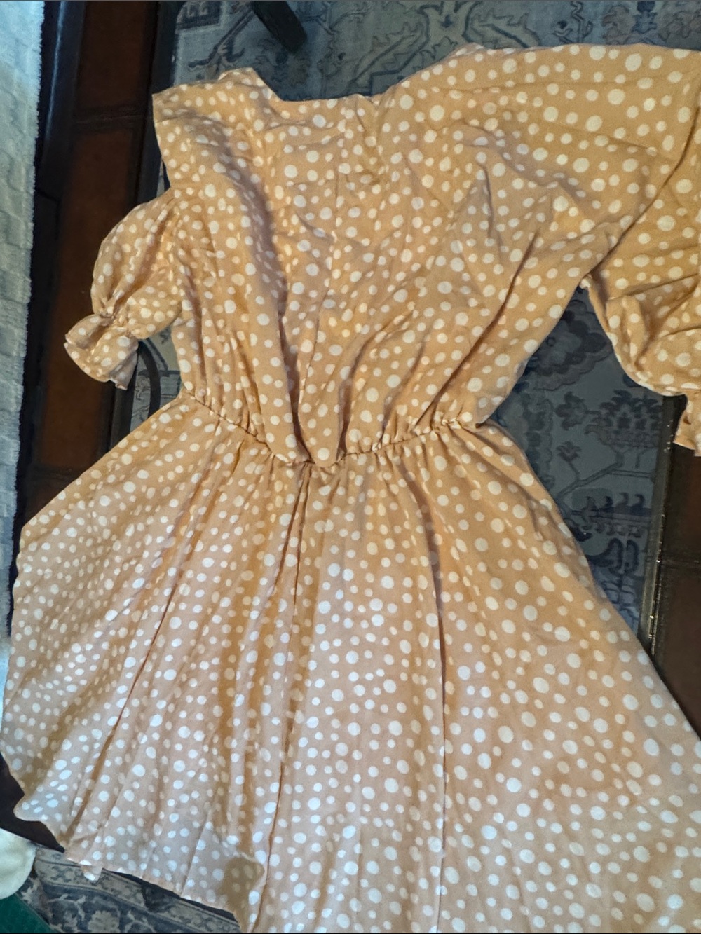white birch Blush Peach Dress - Picture 5 of 5